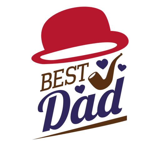 Fathers Day Best Dad Sticker Transparent Png - Best Dad, Transparent background PNG HD thumbnail