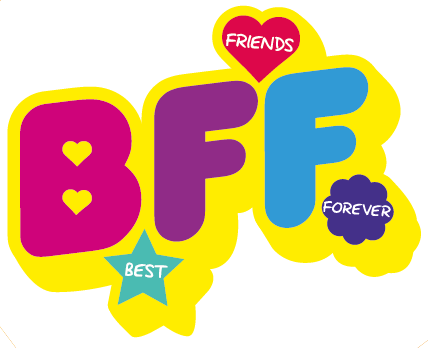 Texto png I love my bff by De