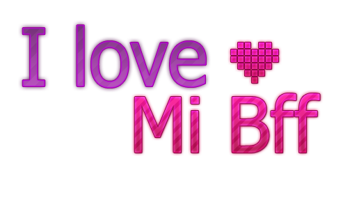 Texto Png I Love My Bff By Demieslamejor Hdpng.com  - Bff, Transparent background PNG HD thumbnail