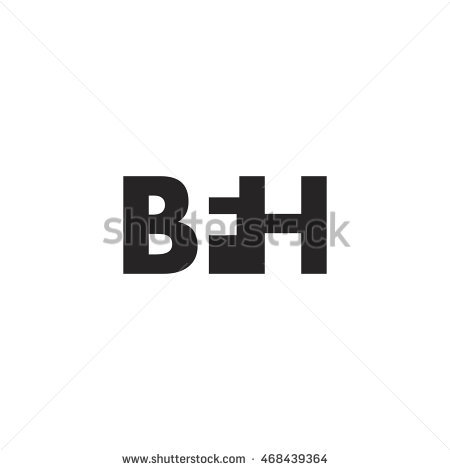Bfh Logo. Vector Graphic Branding Letter Element. White Background - Bfh Vector, Transparent background PNG HD thumbnail
