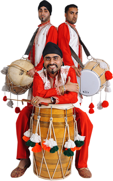 Dhol And Brass Band - Bhangra Dhol, Transparent background PNG HD thumbnail