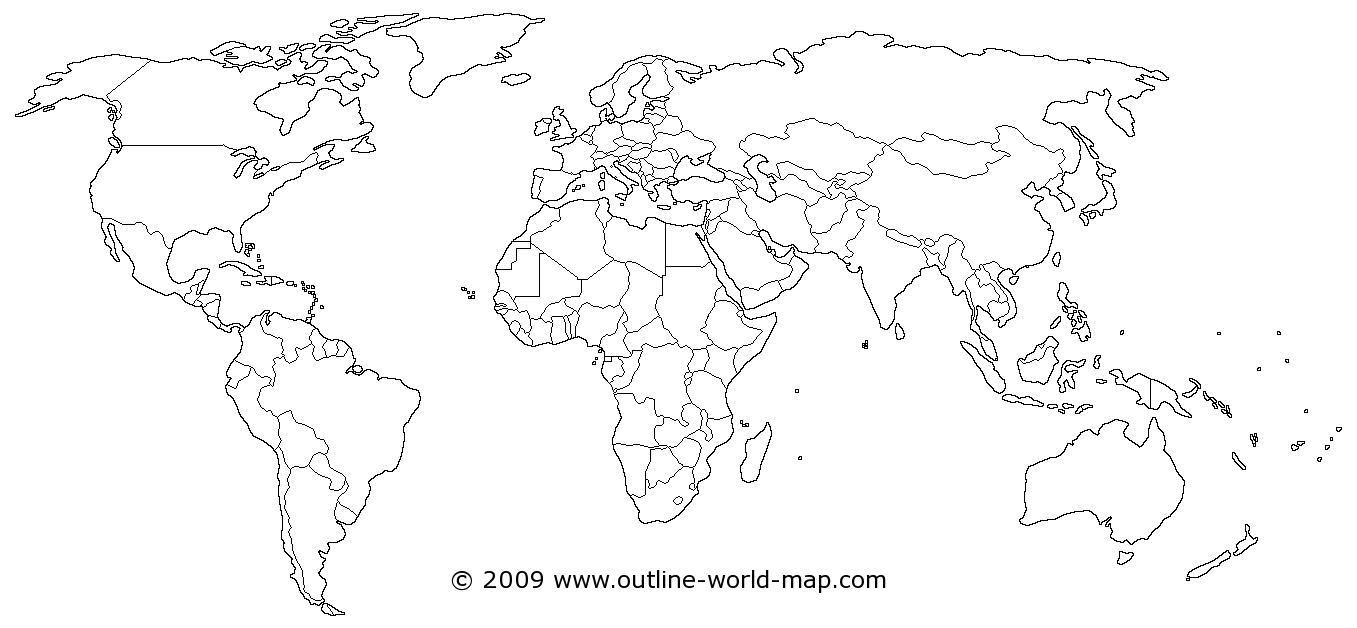 Small Image   Link To The Big World Map B8A - Big And Small Black And White, Transparent background PNG HD thumbnail