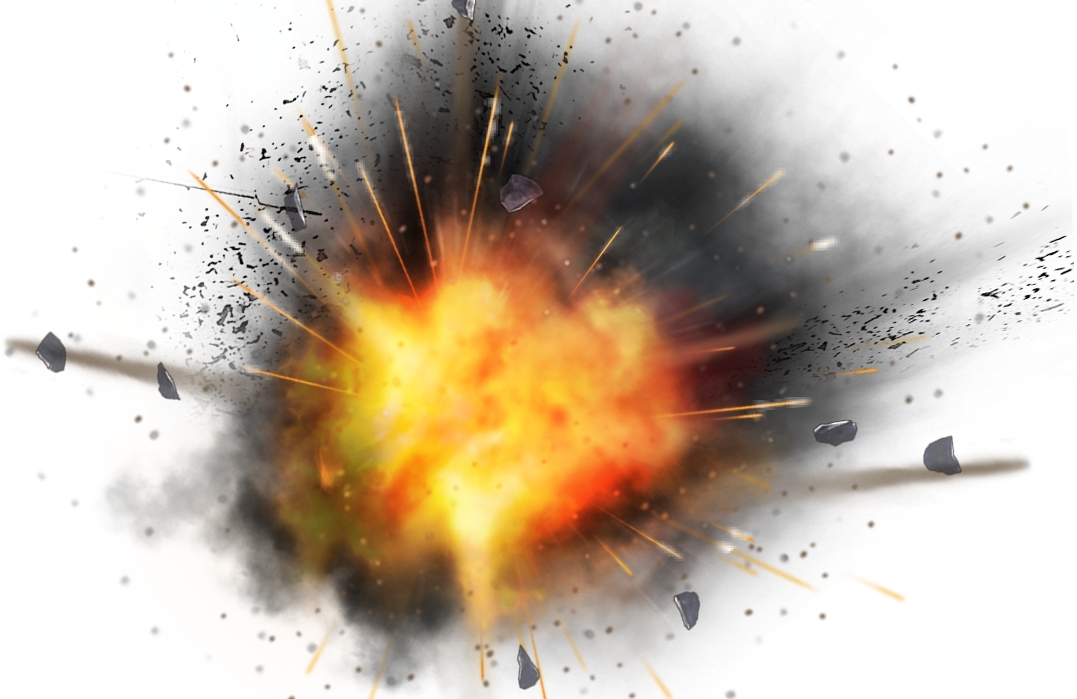 Report Abuse - Big Bang Explosion, Transparent background PNG HD thumbnail