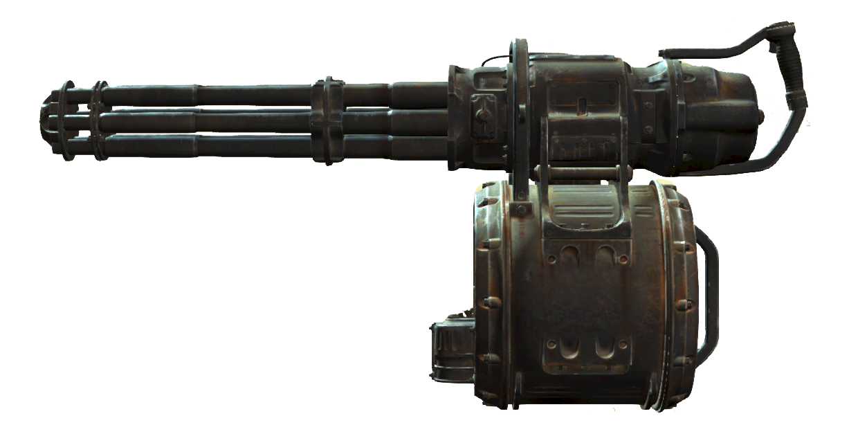 Fallout4 Minigun.png - Big Guns, Transparent background PNG HD thumbnail