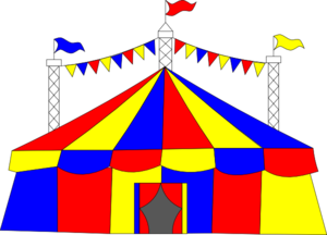 Big Top Tent Clip Art - Big Top, Transparent background PNG HD thumbnail