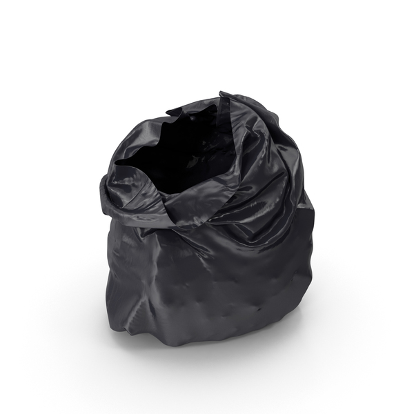 black garbage bags, Black, Ca