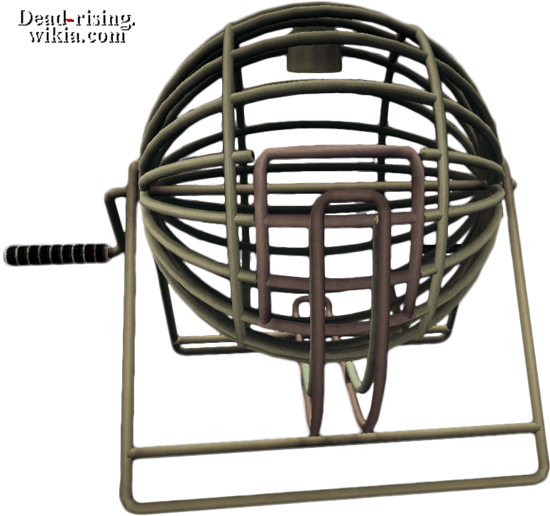 Dead Rising Bingo Ball Cage.png - Bingo Cage, Transparent background PNG HD thumbnail