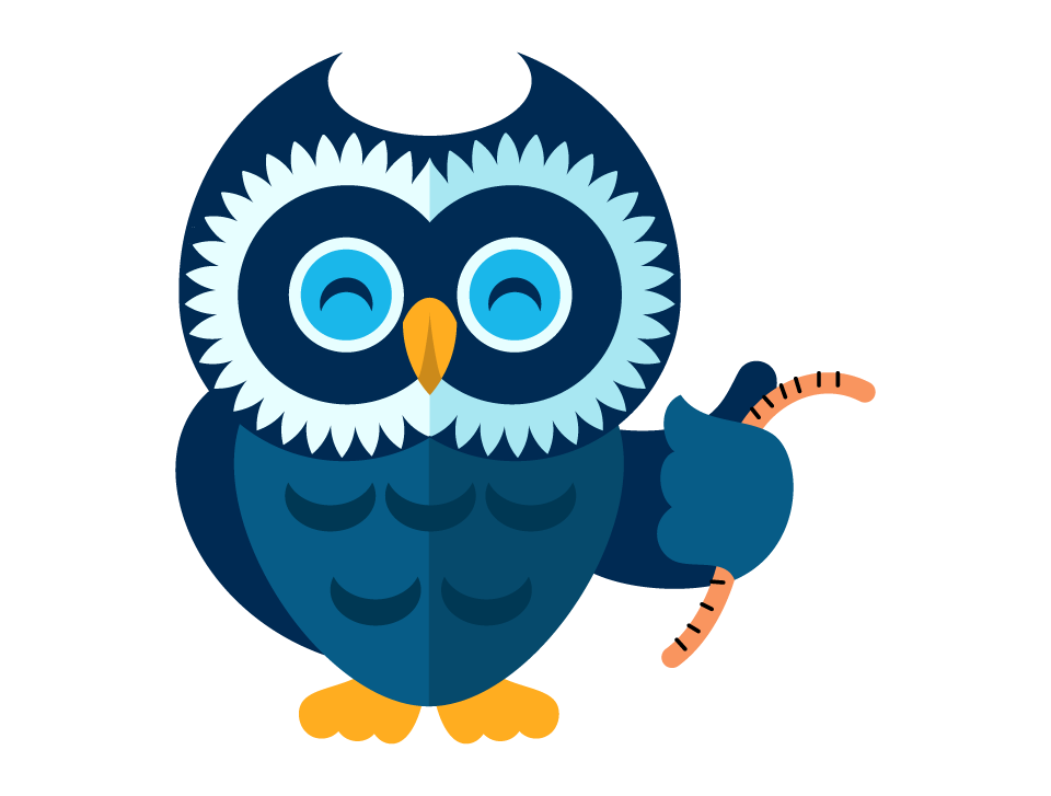 The Early Bird Got The Worm! - Bird With Worm, Transparent background PNG HD thumbnail