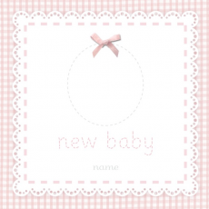 Photo Upload Baby Girl Birth Announcement - Birth Announcement, Transparent background PNG HD thumbnail