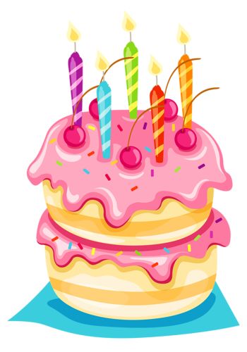 1073 Best Images About Dessets Clip Art On Pinterest. Happy Birthday! - Birthday Cake Clipart, Transparent background PNG HD thumbnail