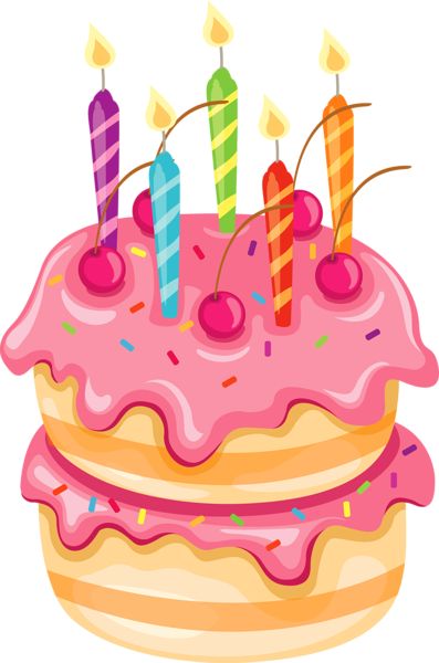 Birthday Cake Clip Art Png | Birthday Cakes Images - Birthday Cake Clipart, Transparent background PNG HD thumbnail