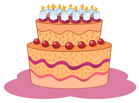 Confetti Clipart Birthday Cake #2 - Birthday Cake Clipart, Transparent background PNG HD thumbnail