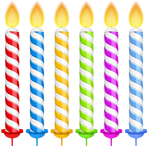Birthday Candles Png - Birthday Candales (6) [Преобразованный].png, Transparent background PNG HD thumbnail