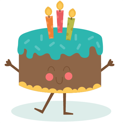 Cute Cake SVG birthday cute b