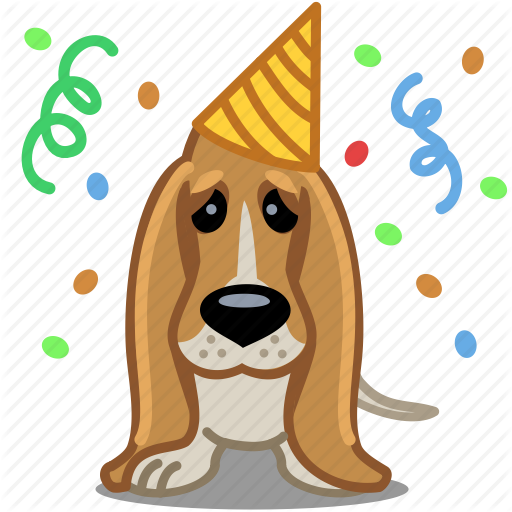 Party Dog u0026 Birthday Cake