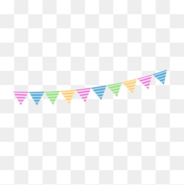 Birthday Party Decoration Hanging Flag Vector Png, Cartoon, Birthday Party, Happy Birthday Png - Birthday Flag, Transparent background PNG HD thumbnail