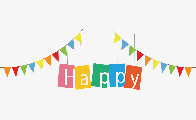 Birthday Party Flag, Vector Material, Banner, Triangular Flag Png And Vector - Birthday Flag, Transparent background PNG HD thumbnail