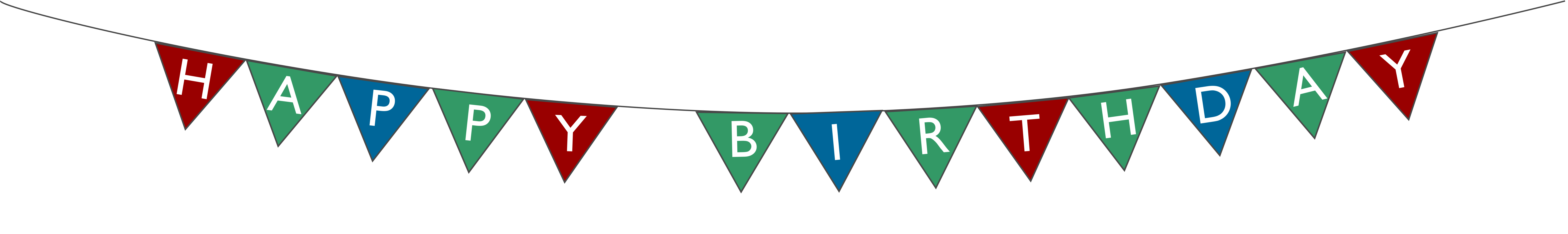 File:birthday Banner For 4Th Wikidata Birthday.png - Birthday Flag, Transparent background PNG HD thumbnail