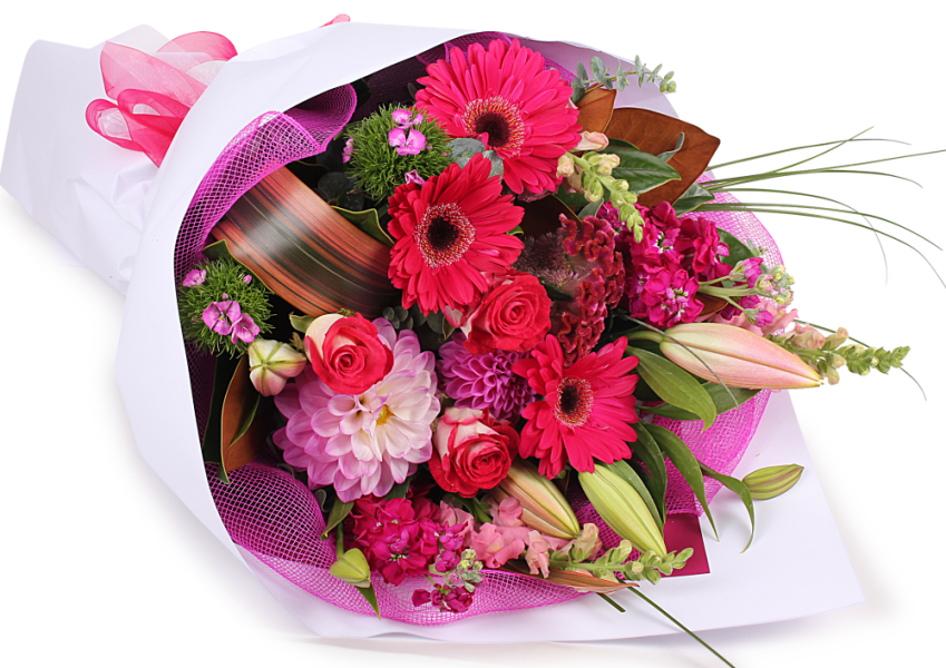 Birthday Flowers Bouquet Transparent Png - Birthday Flowers, Transparent background PNG HD thumbnail