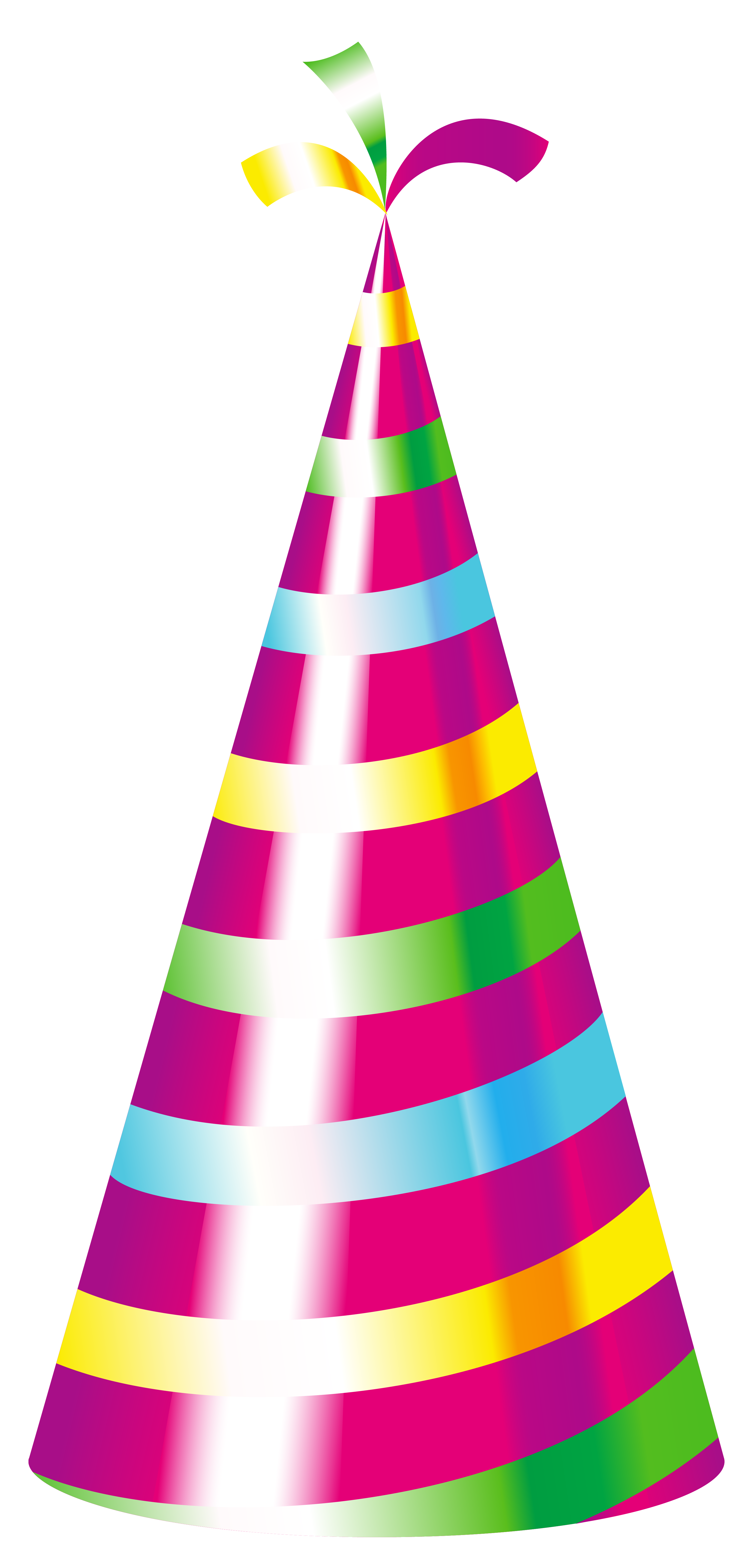 Birthday Hat Clipart - Birthday Hat, Transparent background PNG HD thumbnail