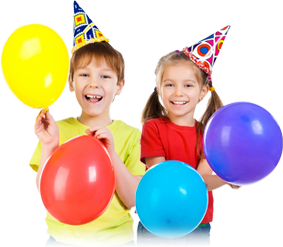 Kid with Birthday Balloon