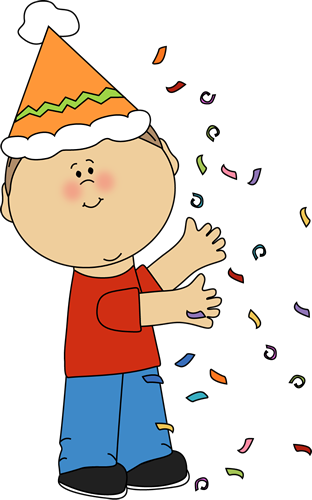 Kid With Birthday Confetti - Birthday Kid, Transparent background PNG HD thumbnail