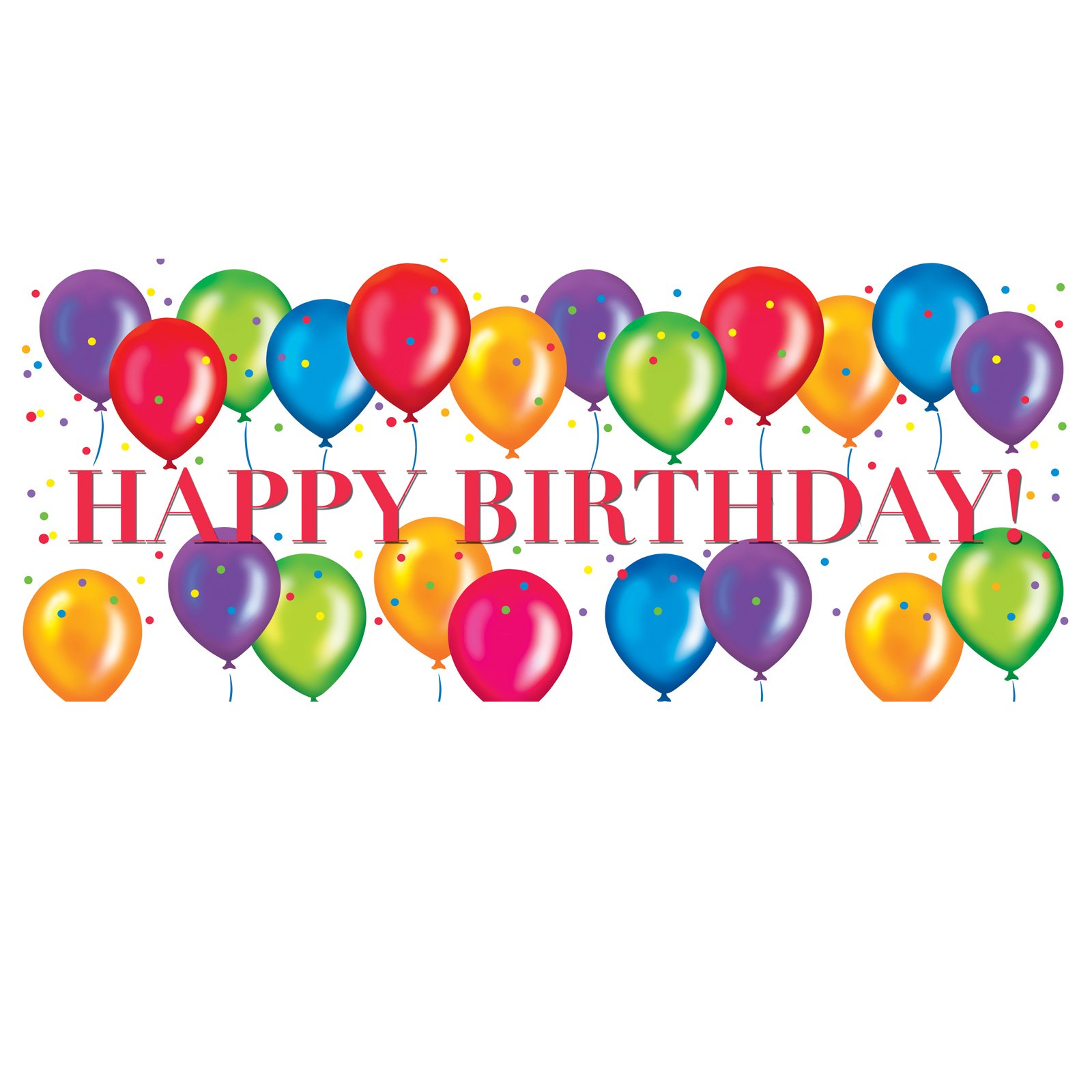 Birthday Balloon Png Clipart   Free Clip Art Images - Birthday Party, Transparent background PNG HD thumbnail