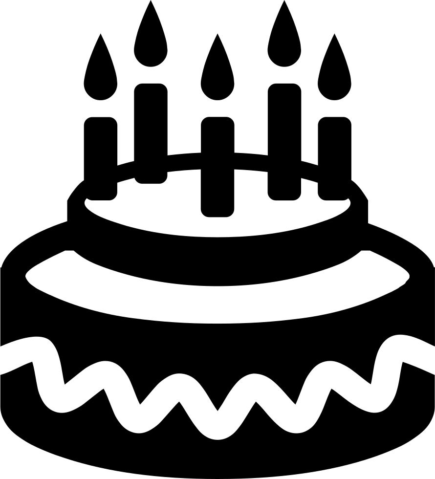 Png File Svg Hdpng.com  - Black And White Cake, Transparent background PNG HD thumbnail