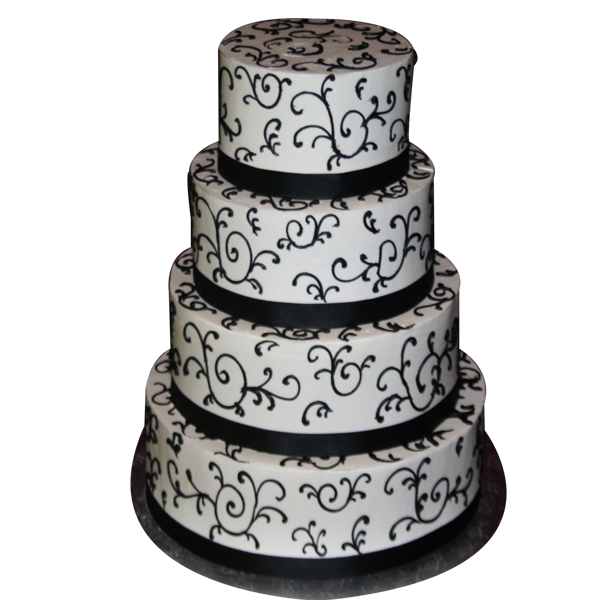 Sku: Hdpng.com  - Black And White Cake, Transparent background PNG HD thumbnail