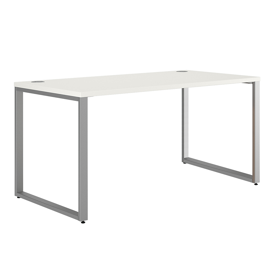 Call To Order · Velocity Modern 60X30 Desk In White - Black And White Desk, Transparent background PNG HD thumbnail