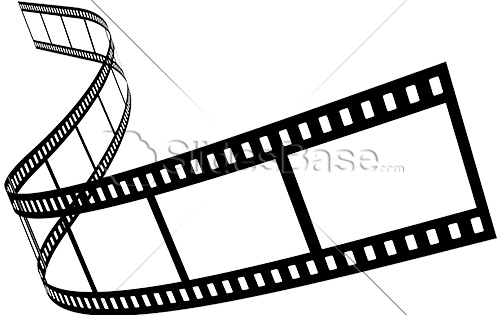 Black And White Film Strip Png - 3D Film Strip Png, Transparent background PNG HD thumbnail