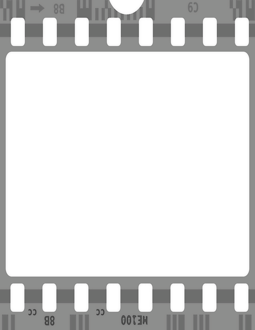 Black And White Film Strip PNG - Download Pngtransparen