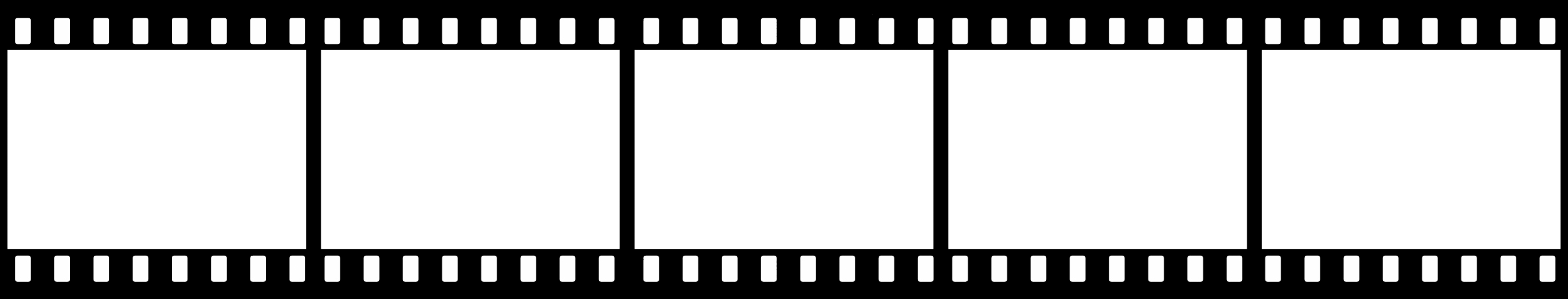 Black And White Film Strip Png - Film Strip.png (5672×1080), Transparent background PNG HD thumbnail