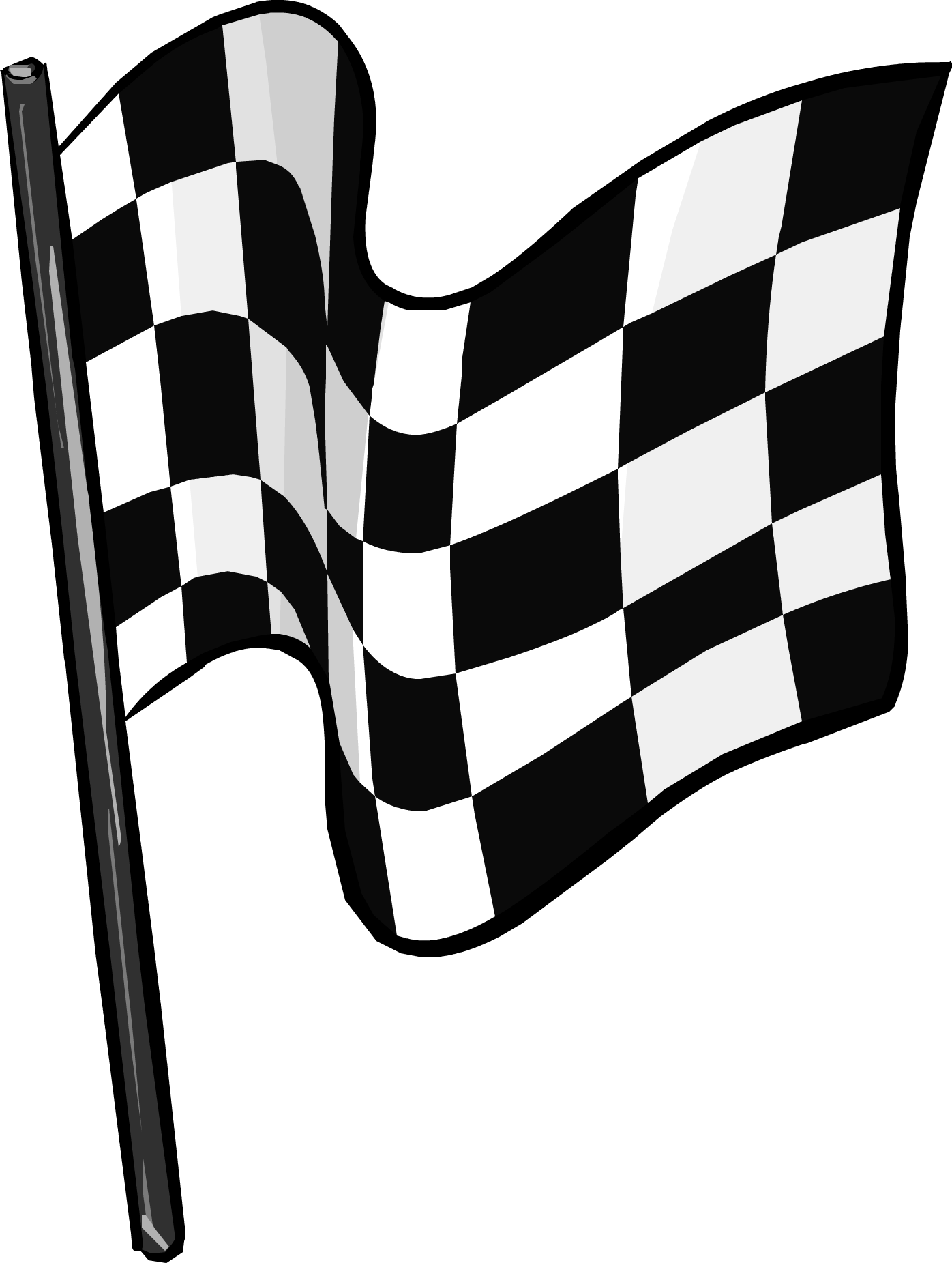 Checkered Flag Clothing Icon Id 5193.png - Black And White Flag, Transparent background PNG HD thumbnail