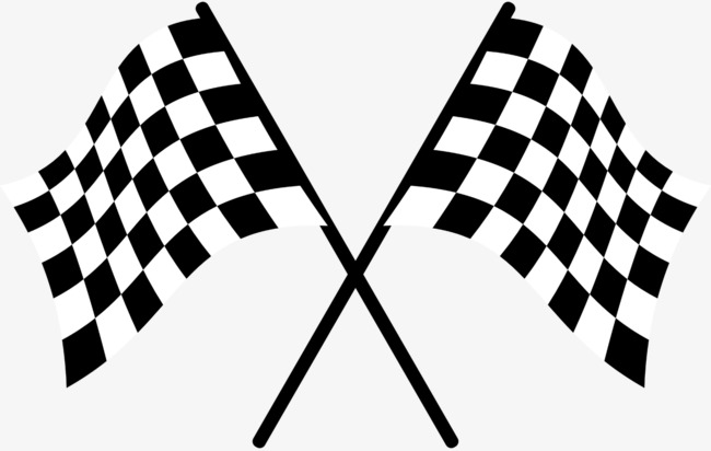Racing Flag, Game, With Flags Png Image And Clipart - Black And White Flag, Transparent background PNG HD thumbnail
