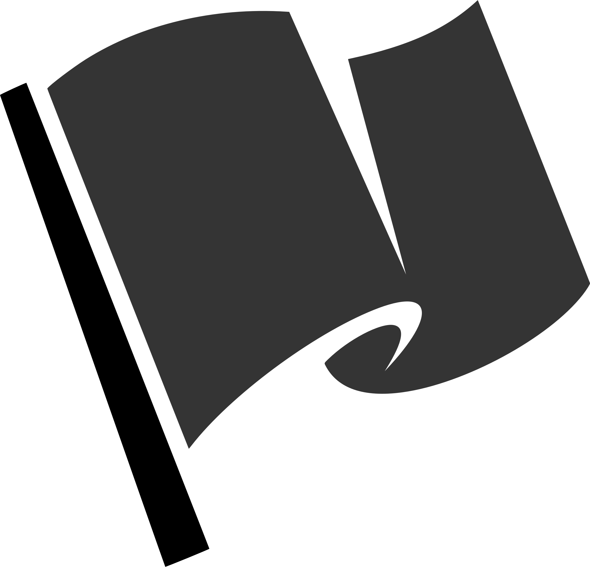 This Free Icons Png Design Of Hirnlichtspieleu0027S Black Flag Vectorized Hdpng.com  - Black And White Flag, Transparent background PNG HD thumbnail