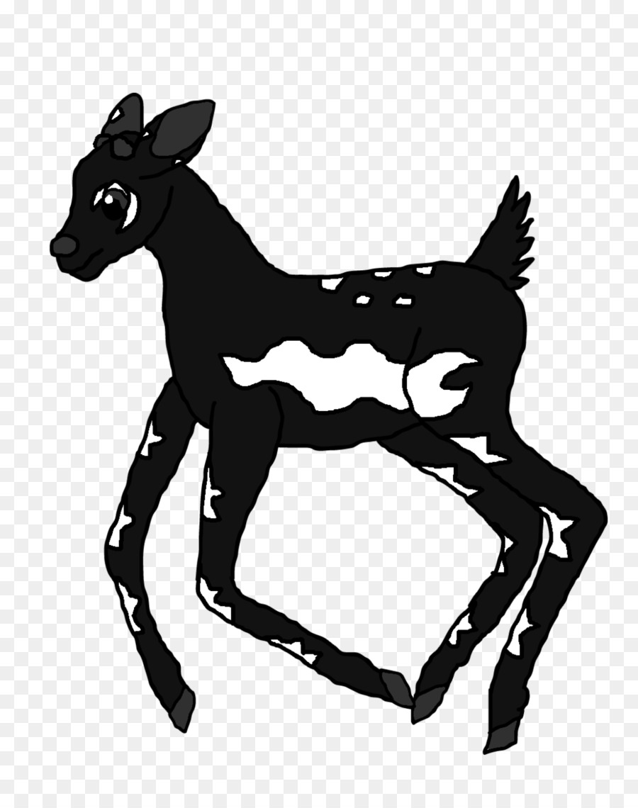 Mule Mustang Pack Animal Pony Halter   Great White Wolf - Black And White Mule, Transparent background PNG HD thumbnail