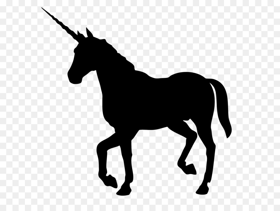 Unicorn Black And White Clip Art   Dota - Black And White Mule, Transparent background PNG HD thumbnail