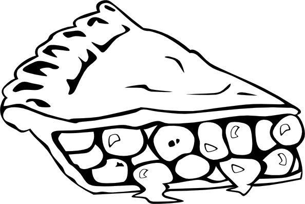 Black And White Pie Png - Download This Image As:, Transparent background PNG HD thumbnail
