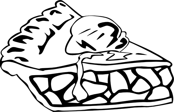 Download this image as:, Black And White Pie PNG - Free PNG