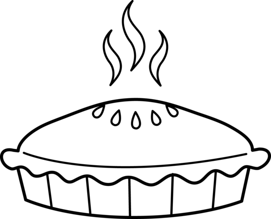 Pie Black And White Pie Clipart Black And White - Black And White Pie, Transparent background PNG HD thumbnail