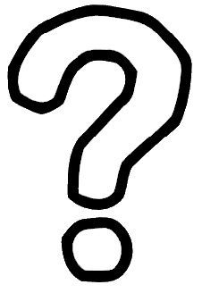 Black And White Question Mark PNG - File:Question Mark.png