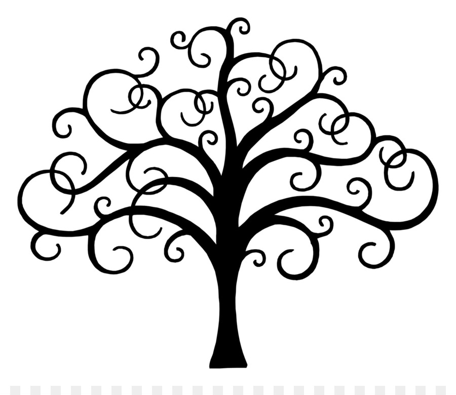 Drawing Tree Of Life Line Art Clip Art   Tree Of Life - Black And White Tree Of Life, Transparent background PNG HD thumbnail