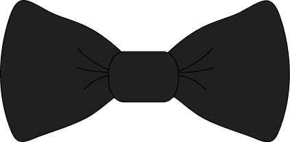 Black Bow.png - Black Bow Tie, Transparent background PNG HD thumbnail