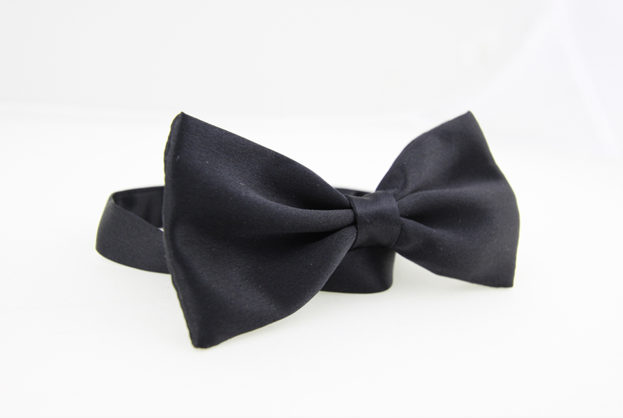 Black Bowtie - Black Bow Tie, Transparent background PNG HD thumbnail