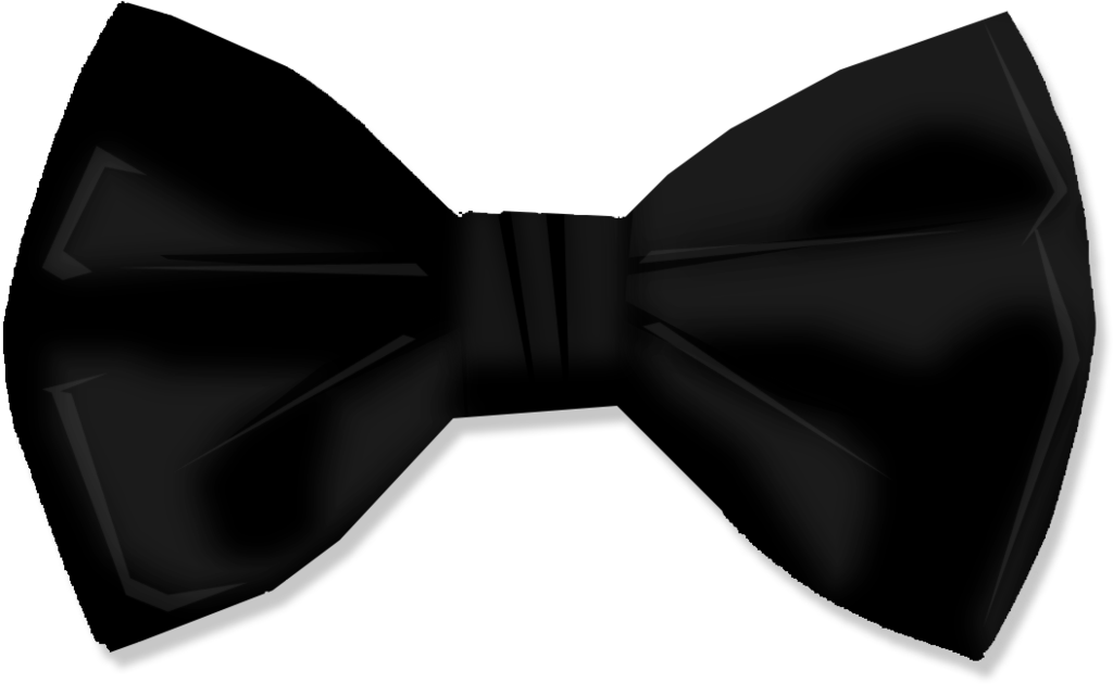 Black Bow Tie Png - Bow Tie Vector Png Image #42580, Transparent background PNG HD thumbnail