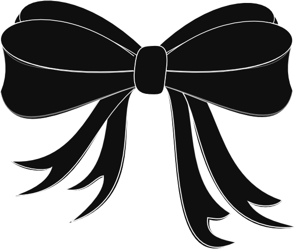 Download This Image As: - Black Bows, Transparent background PNG HD thumbnail