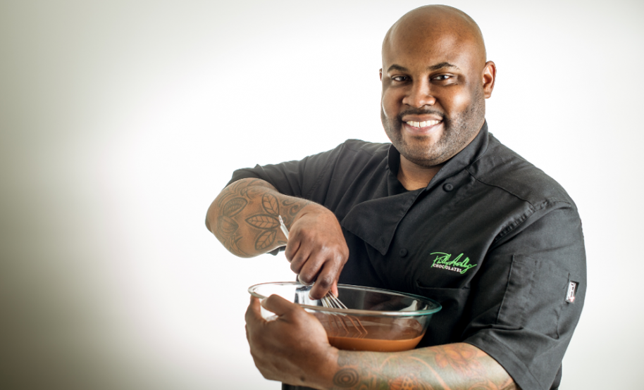 . Hdpng.com Confectioners In America By Tastetv, Listed In Usa Todayu0027S 10 Best And Anointed The U201Creal Life Willy Wonkau201D By Forbes Magazine, Chef Phillip Ashley Is A Hdpng.com  - Black Chef, Transparent background PNG HD thumbnail