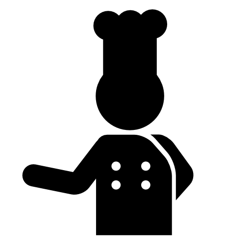 Black Chef Png - Hotel Chef Icons, Transparent background PNG HD thumbnail