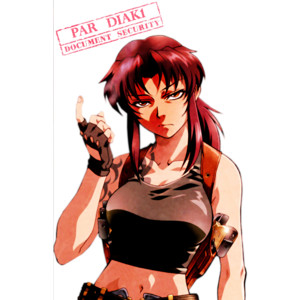 Render Levi Revy Black Lagoon   Anime And Manga   Png Cutout Image   Upload By - Black Lagoon, Transparent background PNG HD thumbnail
